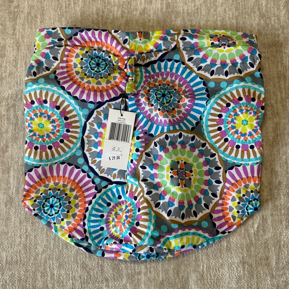 Vera Bradley dirty bag sunny medallion pattern